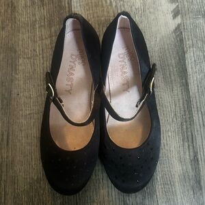 Miss Dynasty Little girls casual heels dressy shoes